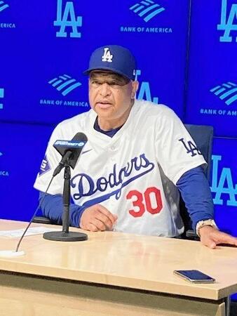 ロバーツ監督、大谷翔平の復調を示唆「素晴らしい打席を送っていた」　約１カ月ぶり５戦連続安打　打線の相乗効果を力説「さらに危険な打者になる」