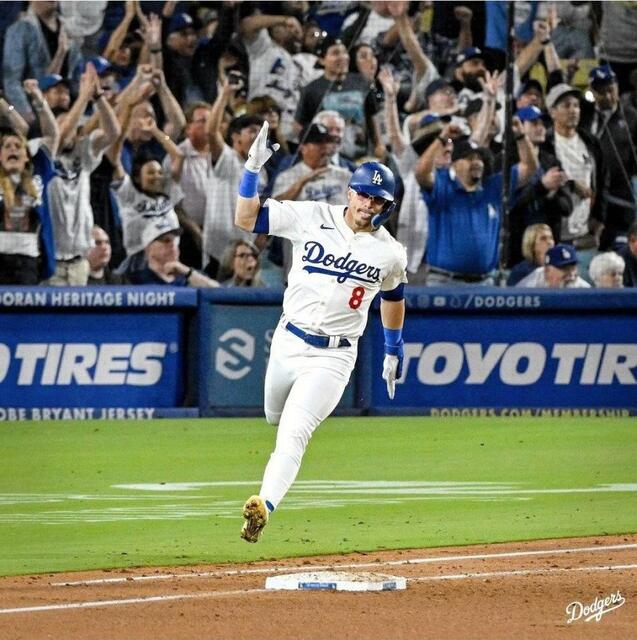 ドジャース K・ヘルナンデスが同点3ラン！大谷翔平にかめはめ