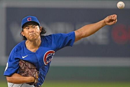 　ナショナルズ戦に先発し、６回３失点で１１勝目を挙げた今永（ＡＰ＝共同）