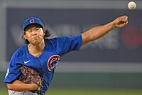 　ナショナルズ戦に先発し、６回３失点で１１勝目を挙げた今永（ＡＰ＝共同）