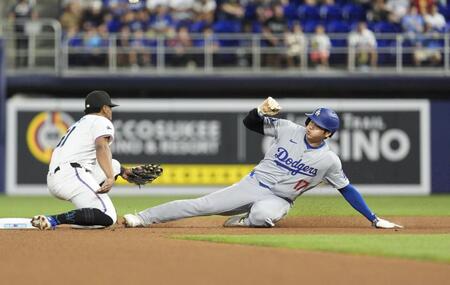 ＭＬＢ公式Ｘも「今のところ大谷翔平を止められない」と脱帽　「５０－５０」へあと２本塁打、１盗塁　近づく歴史的瞬間へ高まる期待