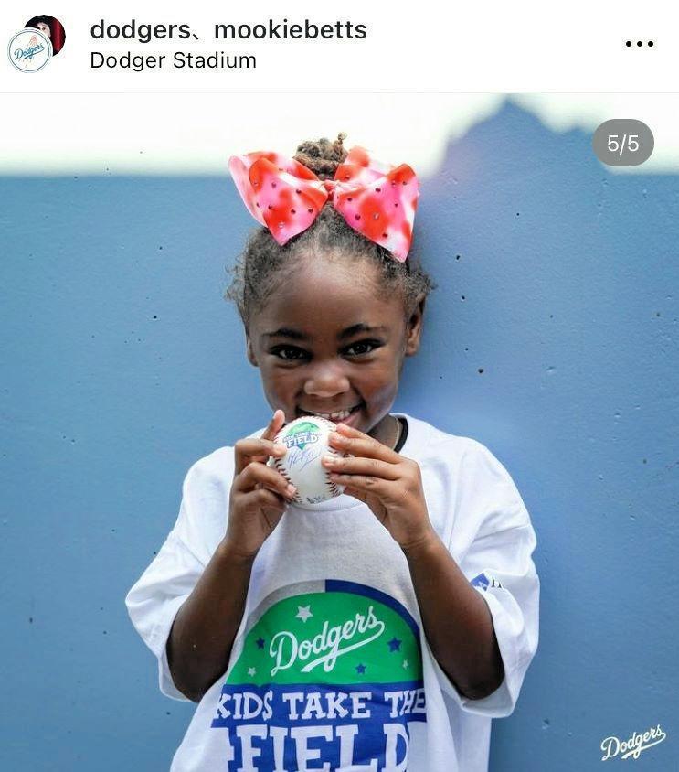 　ドジャースの公式インスタグラム＠ｄｏｄｇｅｒｓより