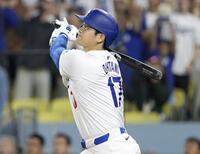 　ドジャース・大谷（提供・共同通信社）