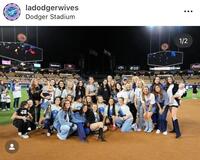 リーグ優勝を喜ぶドジャースの奥さまたち。インスタグラム＠ｌａｄｏｄｇｅｒｗｉｖｅｓより