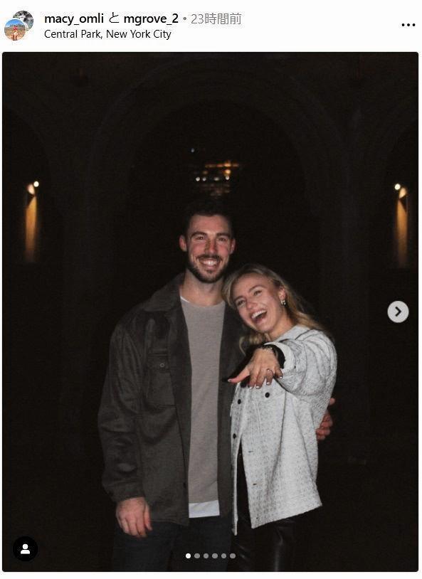 　マイケル・グローブのインスタグラム（ｍｇｒｏｖｅ＿２）より 