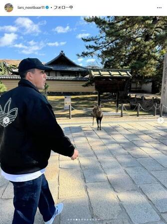 ヌートバーのインスタグラム＠ｌａｒｓ＿ｎｏｏｔｂａａｒ１１から