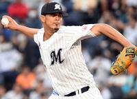 　ロッテ時代のルイス・カスティーヨ＝２０２３年６月