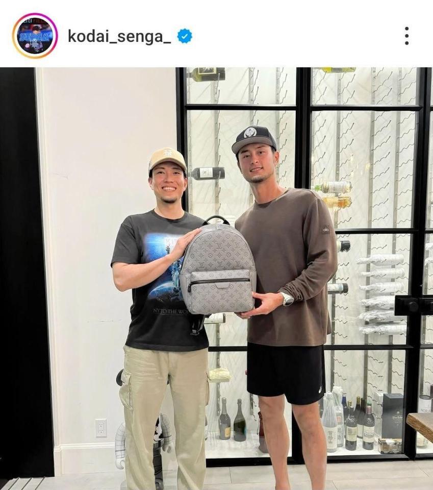　千賀滉大のインスタグラム（＠ｋｏｄａｉ＿ｓｅｎｇａ＿）から