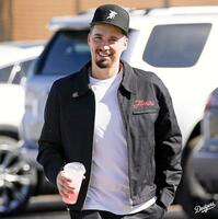 　キャンプ施設に入るスネル（ロサンゼルス・ドジャース提供）