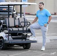 　キャンプ施設に入るグラテロル（ロサンゼルス・ドジャース提供）