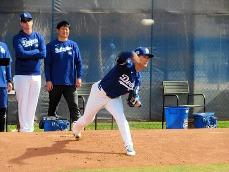 山本由伸が開幕投手!ロバーツ監督が指名 東京開幕のマウンドを託す 今永昇太と投げ合いか 佐々木朗希も日本での登板を示唆