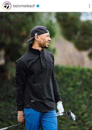 　テーラーメイドゴルフのインスタグラム（ｔａｙｌｏｒｍａｄｅｇｏｌｆ）より 