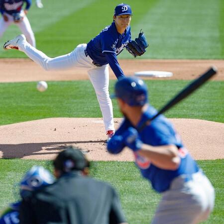 山本由伸“前哨戦”１回２／３を無失点　２奪三振、最速１５５キロ計測「初登板としては良かった」