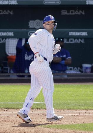 鈴木誠也　オープン戦初出場　無安打も手応え「思った以上に球も見えた」