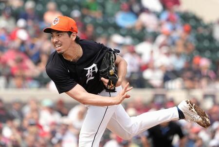 　２回を投げ無安打無失点と好投した前田（共同）