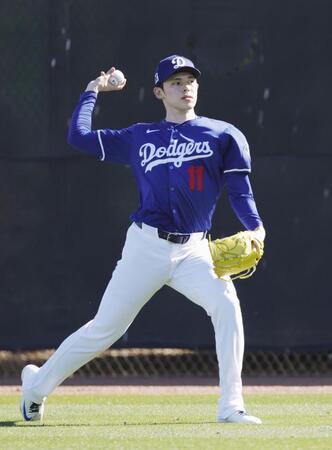 ドジャース・佐々木 25日は2回を予定 初の対外試合登板/大