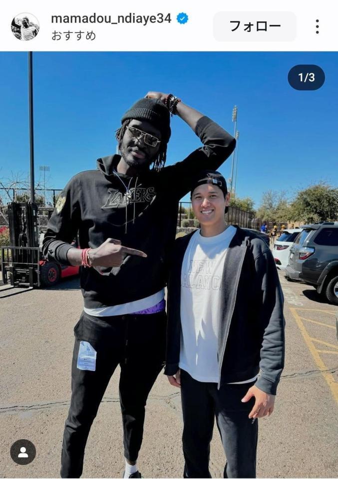 ママドゥ・ンジャイ氏のインスタグラム（＠ｍａｍａｄｏｕ＿ｎｄｉａｙｅ３４）から