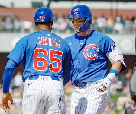 鈴木誠也　ＯＰ戦５試合目で初安打　連続適時打３打点「すごく順調に来ている」