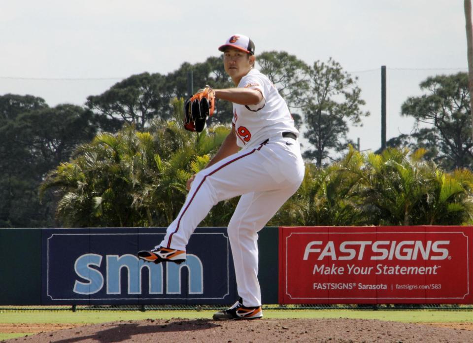 　レッドソックス戦に登板した菅野