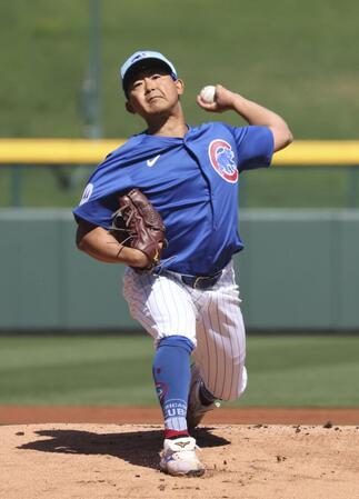 　先発し、４回２安打無失点だった今永（共同）