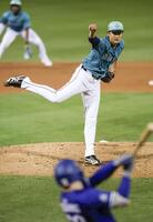 　８回に登板し、無失点だった藤浪（共同）