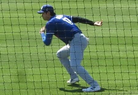 大谷翔平、オープン戦５戦連続安打ならず　２４歳マイナー右腕に連続三振　初四球も