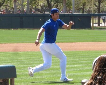 大谷翔平“ヘッスラ”帰塁禁止令　左肩痛再発を防ぐため足からの帰塁を徹底　一塁コーチ「彼はあまりに貴重な選手」