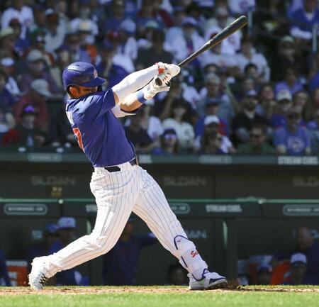 カブス鈴木誠也　２戦連続打点　３月に入って調子上向き　６試合で１６打数６安打