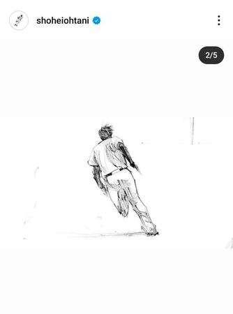 大谷翔平のインスタグラム（＠ｓｈｏｈｅｉｏｈｔａｎｉ）から
