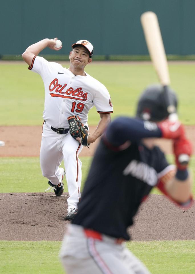 　ツインズ戦に先発し、３回を無安打無失点と好投した菅野