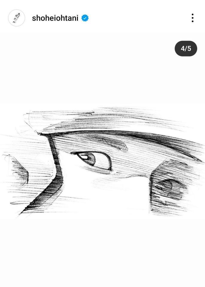 大谷翔平のインスタグラム（＠ｓｈｏｈｅｉｏｈｔａｎｉ）から