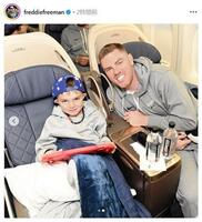 　フリーマンのインスタグラム（ｆｒｅｄｄｉｅｆｒｅｅｍａｎ）より 