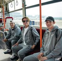 　（左から）大谷、山本、佐々木（ロサンゼルス・ドジャース提供）
