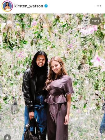 　チームラボで。ワトソンさんのインスタグラム＠ｋｉｒｓｔｅｎ＿ｗａｔｓｏｎより