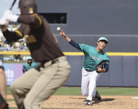 　８回に登板し、１回を１安打無失点だった藤浪