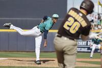 　８回に登板し、１回を１安打無失点だった藤浪