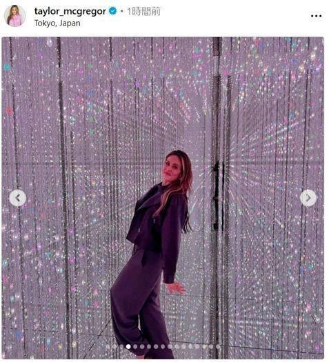 　テイラー・マクレガーさんのインスタグラム（ｔａｙｌｏｒ＿ｍｃｇｒｅｇｏｒ）より