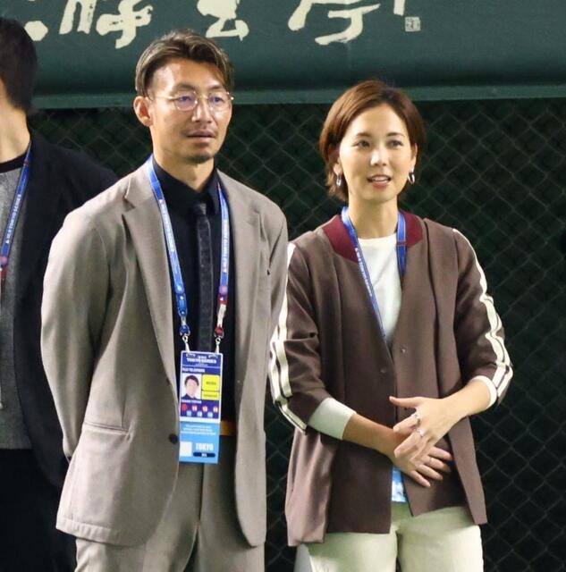 東京Ｄにオシャレ名球会戦士と人気アナ