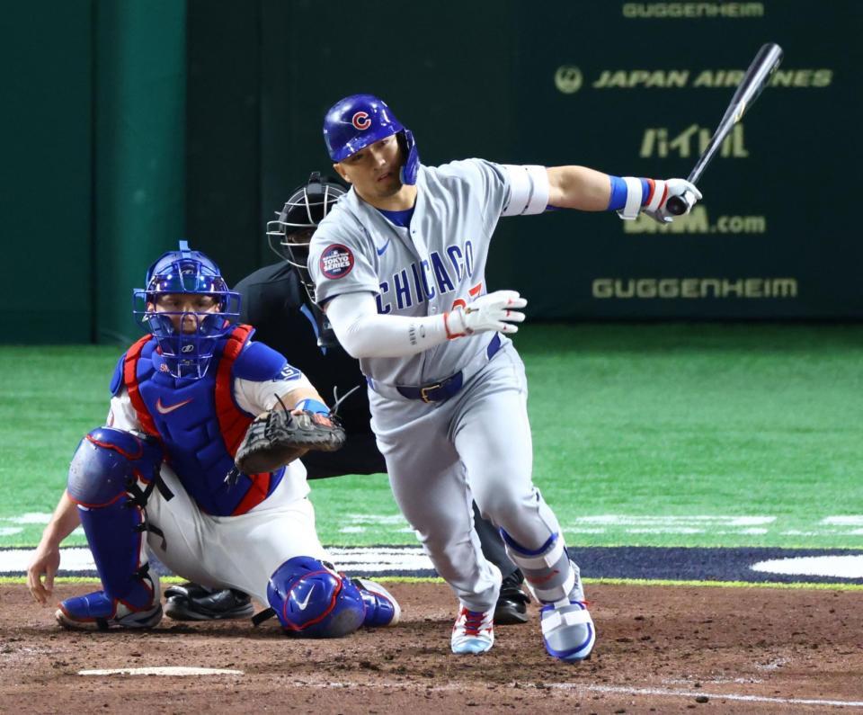 　６回、三ゴロに倒れる鈴木（撮影・吉澤敬太）