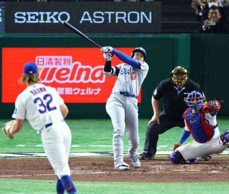 東京開幕戦の日本視聴者数は過去最多２５００万人　大谷ら日本勢４人が同時出場　昨年の韓国開幕戦を６３０万人上回る　ＭＬＢ公式発表