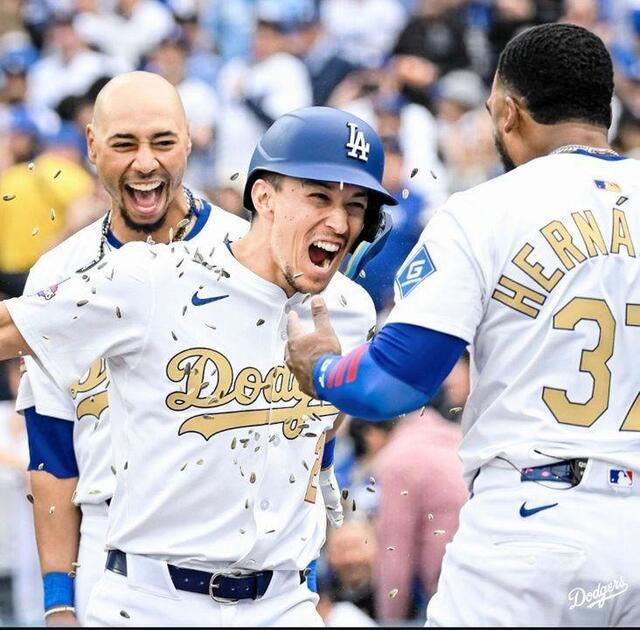 ドジャース エドマンが先制弾！日本開幕S第2戦から2試合連続アーチ