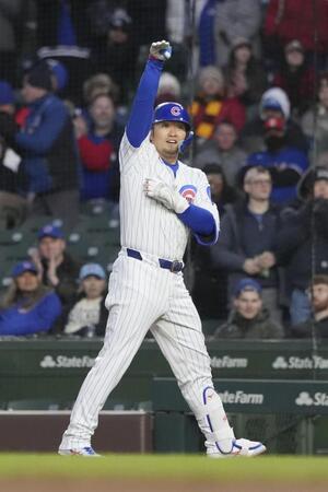 カブス 鈴木誠也が3安打2打点!チームは連勝でナ・リーグ中地区首位を快走 八回にスワンソンが勝ち越し適時打 2桁得点マーク