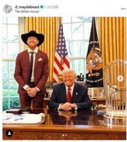 　ダスティン・メイのインスタグラム（ｄ＿ｍａｙｄａｂｅａｓｔ）より 