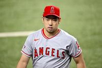 　レンジャーズ戦に先発した菊池（イマジンイメージズ・ロイター＝共同）