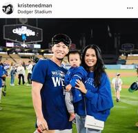 ９月２８日付のエドマンの妻クリステンさんのインスタグラム＠ｋｒｉｓｔｅｎｅｄｍａｎより