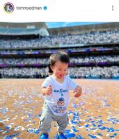 　エドマンのインスタグラム（ｔｏｍｍｙｅｄｍａｎ）より