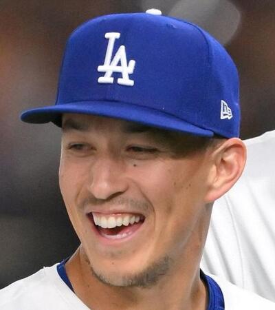 ドジャース　エドマンが先頭打者弾！「産休制度」で欠場大谷の代わりに１番で大仕事