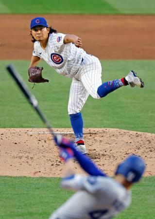 カブス今永、３被弾５失点で降板　鈴木は初回２点二塁打