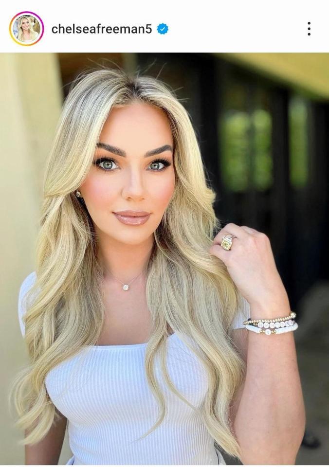 フリーマンの妻、チェルシーさんのインスタグラム（＠ｃｈｅｌｓｅａｆｒｅｅｍａｎ５）から
