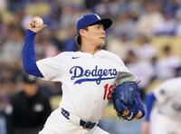 　先発した山本（共同）